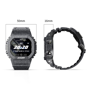 Iyi satış Lokmat okyanus 1.14 inç spor izci TFT dokunmatik ekran IP68 su geçirmez akıllı saat nabız monitörü smartwatch