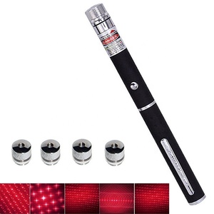 5 in1 Laserpointer für Haustier Katzen spielzeug Laser muster Zeiger Licht Grün Blau Rot 5 Köpfe Muster Stern Katze Laserlicht - Product Image 1