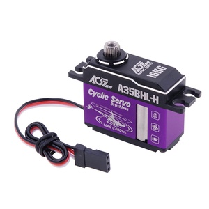 AGFRC A35BHL-H Cyclic 16kg High Torque 0.080sec Metal Gear Fast <strong>Speed</strong> Digital Brushless Mini Servo for RC Helicopter Aircrafts - Product Image 1