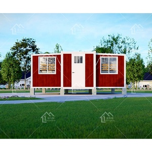 บ้านคอนเทนเนอร์การออกแบบที่ทันสมัยพร้อม2ห้องนอน1ห้องน้ำ1ห้องนั่งเล่น1ห้องสำหรับใช้ในที่จอดรถ - Product Image 2