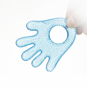 Mumlove mọc răng đồ chơi cấp thực phẩm được phê duyệt Silicone Teether BPA FREE bé chảy nước Teether cho bé - Product Image 3