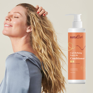 Private Label Curl <strong>Defining</strong> Cream Detangle Reduce Frizz Organic Castor Oil Shampoo And <strong>Leave</strong> in Conditioner For Curly Hair - Product Image 1