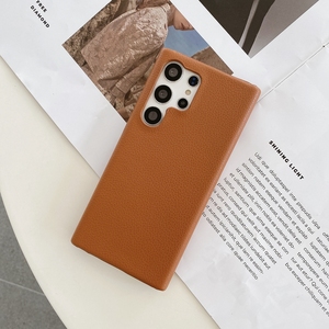 เคสแข็งผิวลิ้นจี่สำหรับ Samsung Galaxy S21/S22/S23/Note 9 /note 10 /note 20/S24/S23FE - Product Image 3