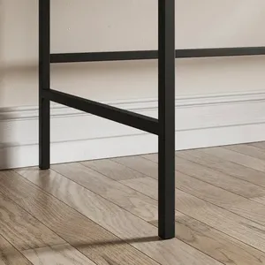 Draftsman çam etkisi asansör masa üstü gizli depolama ile çalışma istasyonu masası ofis veya oturma odası kullanımı için 2 geniş çekmeceler - Product Image 5