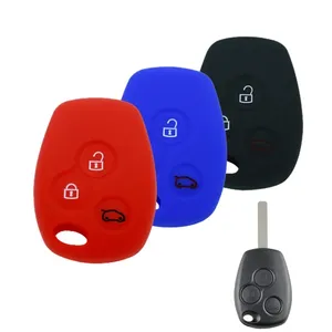 Renault için silikon araba anahtarı kapağı kılıf koruyucu kabuk cilt tutucu Kadjar Alaskan Sandero için Captur arkarkana Twingo Duster - Product Image 1