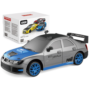 Klasik 4wd RC oyuncak araba 1:24 ölçekli uzaktan kumanda elektrikli oyuncaklar için bys ile LED ışık - Product Image 1