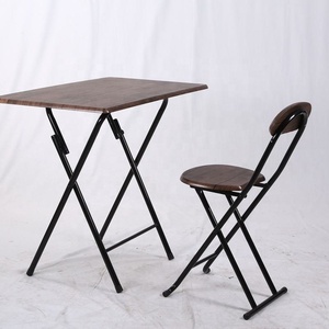 Nhà Máy Công Nghiệp Thiết Kế Thép Khung Vòng Ăn Đặt Máy Tính Xách Tay Bằng Gỗ Mahjong Bảng Phòng Khách Phân - Product Image 5