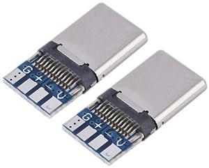 โรงงาน2021ที่มีคุณภาพสูง USB 3.1ประเภท-C USB-C 24ขาเชื่อมต่อฝ่าวงล้อมบอร์ด PCB (ชาย) - Product Image 1