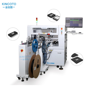 Hochwertige automatische IC-Programmier maschine 8 Programmier stationen für QFN/QFP/SOP/BGA-IC-Pakete 1 Jahr Garantie SPS-Kern