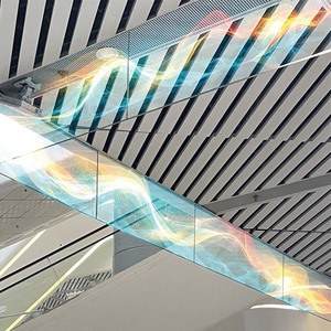 P6 interno flessibile trasparente HD schermo di visualizzazione a LED per la pubblicità di vetrine ad alta risoluzione LED pellicola trasparente Display - Product Image 6
