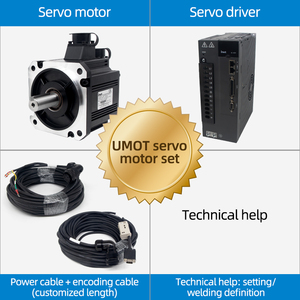 Umot DA200 servomotore integrato con Encoder Driver 6000rpm motore mandrino ad alta coppia Ac Servo kit Cnc per servomotori Delta - Product Image 3