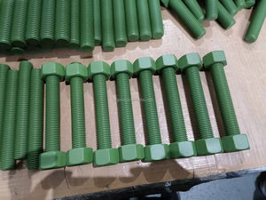 API 20E ASTM B7 A193 /astm A194 2H สลักเกลียวความแข็งแรงสูงพร้อมถั่วชิ้นส่วนหัวบ่อน้ำมันปั๊มโคลนตัวยึดสกรู - Product Image 6