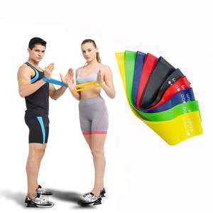 Banda de resistencia de 5 bucles de látex de alta elasticidad, Mini banda de bucle impresa para gimnasio y Ejercicios en casa y tubos de tonificación - Product Image 5