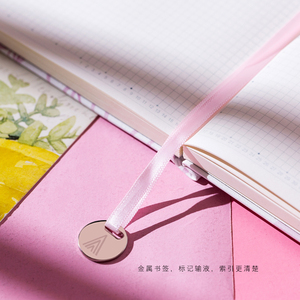 LABON पर्यावरण के अनुकूल पत्रिकाओं कस्टम मुद्रित बिक्री गुलाबी नोटबुक योजनाकार चमड़े डायरी हार्डकवर - Product Image 4