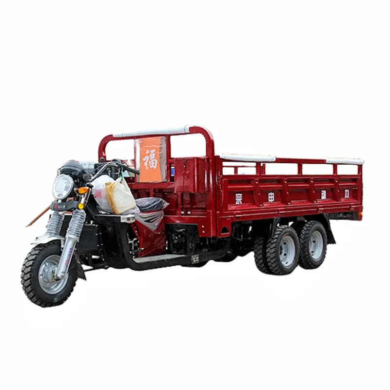 מכירה לוהטת 300cc 350cc dump מטען מנוע תלת אופן עומס תלת אופן אופנוע 9 גלגלים תלת אופן למשא