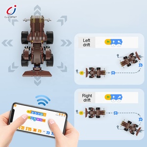 Chengji Kinder Intelligente RC-Programmierung Stegosaurus Diy Montage Block Dinosaurier Fern gesteuertes Auto - Product Image 4