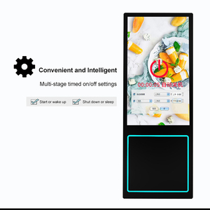 Siêu mỏng tầng thường vụ 32 "43" 49 "LCD Máy nghe nhạc quảng cáo xách tay kỹ thuật số sigmage với internet HD hiển thị quảng cáo di động máy - Product Image 5