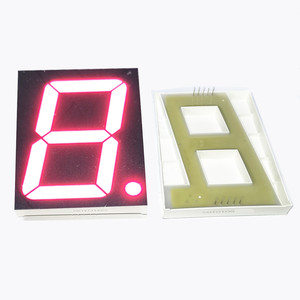 Jtronic seven segment 5 pollici grande singolo grande 1 cifra 7 segmenti display a led