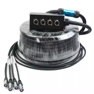 4 oder 8 Kanäle SFTP-abgeschirmtes Kabel RJ45 CAT6 Ethernet-Netzwerk-Schlangen kabel box für den Außen bildschirm - Product Image 1
