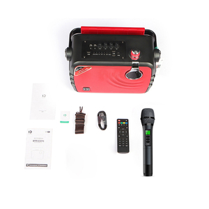 Shidu K6 70W Trolley Speaker Red/black Color bluetooth 5.0 Connection Support Recording/<strong>monitor</strong>/ OTG Live Broadcast <strong>Function</strong> - Product Image 6