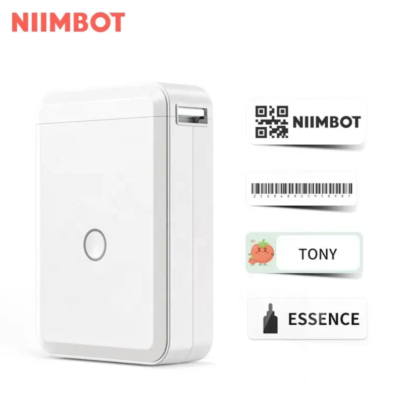 Bot صغير ذكي بدون حبر جديد niimd110 مع شريط للاستخدام المنزلي في المكتب والمدرسة