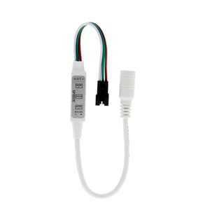 Мини SP002E 3-светодиодный контроллер USB DC адресуемый RGBIC WS2812B UCS1903 SK6812 пикселей настраиваемый пульт дистанционного управления DC5V-24V светодиод - Product Image 1