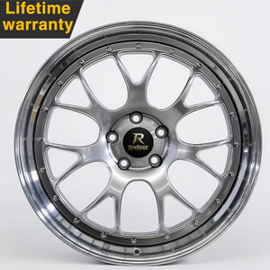 Jantes de carro forjado BBS LMR 18 19 20 21 22 23 polegadas 2 peça 5x112 5x120 Chrome Deep Dish Alloy LMR rodas para BMW M3 M4 Audi - Product Image 3