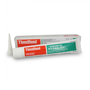 ThreeBond 1533C単一成分、水分硬化、弾性接着剤 (クリア) - Product Image 1
