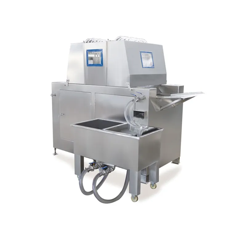 Máquina automática de inyección de carne de res para pescado, salmuera, marinada, 48 agujas, agua salina, pollo