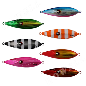 Howell OEM 150G Kim Loại Laser Đèn Flash Phát Sáng Chậm Pitch Jigbait Nước mặn Thuyền Cá Nhân Tạo Cứng Mồi Tùy Chỉnh Thu Hút Mục tiêu - Product Image 6