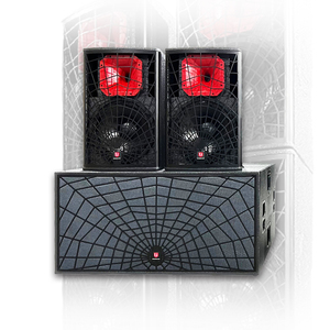 Sistema PA activo de dos vías de 15 pulgadas, altavoz de sonido de rango completo, sistema de sonido de club nocturno, 1 unidad - Product Image 1