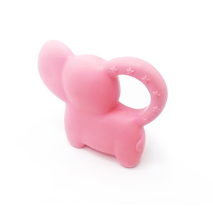 Bán buôn New bé bộ quà tặng cao su tự nhiên <span class=keywords><strong>Teether</strong></span> Elephant Shower đồ chơi cho trẻ sơ sinh - Product Image 5