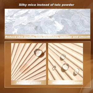 Private Label Brightening Full Coverage <strong>Compact</strong> <strong>Make</strong> up Setting Finishing Face Pressed Powder Foundation Natural Face Skin - Product Image 4