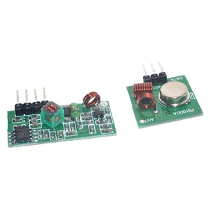 Kit de enlace de módulo transmisor y receptor RF de 433Mhz para Arduino/ARM/MCU WL DIY 315MHZ / 433MHZ