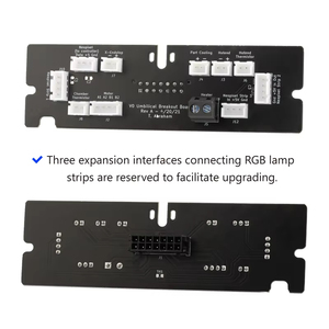 Êm dịu voron 0.1 rốn PCB toolhead và khung Board Set Afterburner Mod từ Timothy Abraham cho 3D máy in - Product Image 4