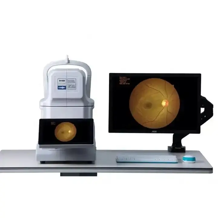 Top Quality CE Approved Ophthalmic Device Non-mydriatic Digital Automatic Eye Examination Fundus Camera Wide Field