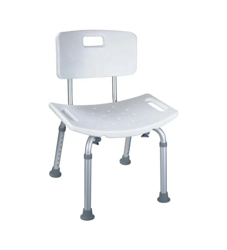 Silla médica japonesa de plástico para adultos, asiento de inodoro de plástico plegable para personas mayores, para baño y ducha