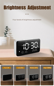 Timer portatile a tempo di conversazione snooze suoneria ora suoneria sveglia vibrante con lunga durata batteria per anziani - Product Image 5