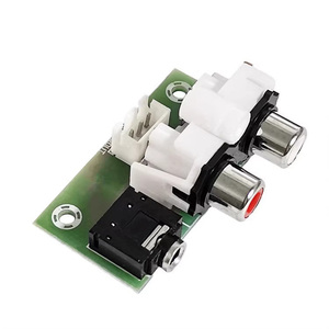 Enchufe RCA Lotus de 3,5mm a terminal de audio de entrada/salida, placa adaptadora, placa principal - Product Image 3