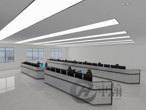 Command <strong>Center</strong> of the Monitoring Station Command <strong>Center</strong> Monitoring Console Desk Operations - Product Image 2