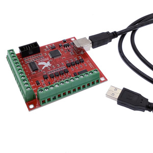 Placa de conexión USB, controlador de interfaz de 4 ejes, CNC MACH3, 100Khz - Product Image 2