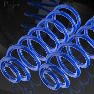 Molla elicoidale posteriore resistente, mantenendo l'altezza del telaio di fabbrica, utilizzato per il traino di camion, blu - Product Image 3