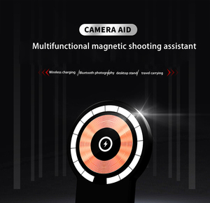 3-Trong-1 Từ Bluetooth Chụp Trợ Lý Điện Thoại Di Động Chủ Từ Đa Chức Năng Núi Máy Ảnh Màn Trập Tay Grip - Product Image 6