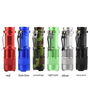 Mini linterna UV de aleación de aluminio de alta potencia XPE atenuación 3W LED Cob fuente de luz Zoom retráctil fácil de llevar y función brillante - Product Image 4