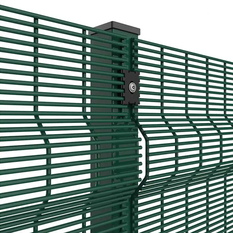 Di alta qualità rivestito in PVC zincato 358 chiara vista Anti-salita recinzione di sicurezza in legno trattato termicamente per scherma sportiva