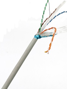 Rollos de red Ethernet Rj45 de alta calidad, 4PR, 23AWG, Cat6, Cat 6, Utp, FTP, SFTP, Lan, Cables de parche, 305M - Product Image 2