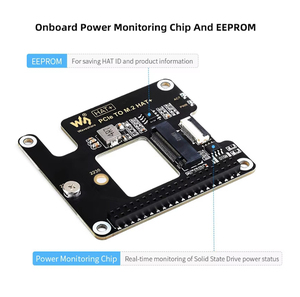 Raspberry Pi 5 PCIe zu M.2 HAT NVME Hochgeschwindigkeits-Erweiterungs karte mit 16P-Kabel GPIO-Header-Unterstützung Aktiver Kühler für RPI 5 Pi5 - Product Image 4