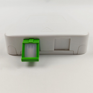 FIBER VISION New Trend Fiber Outlet Box ABS PC Fiber Face plate Box 1 Anschluss mit Shutter Dust Cover Einfach zu installierende Socket Box - Product Image 4