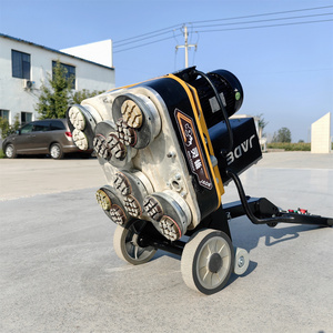 Factories Concrete Grinding <strong>Machine</strong> for <strong>Sanding</strong> Epoxy Toplayer Tiny Concrete Floor Edge Grinder 450sh Home Use