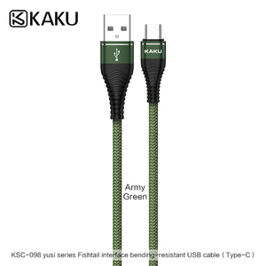 KAKUSIGA Hot Selling Usb Data Cable 1m Charging Data Transmission <strong>2</strong> <strong>in</strong> <strong>1</strong> Usb c Cable for Type c Phone - Product Image 3